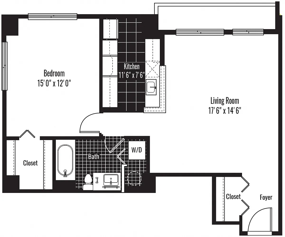 Floor plan NW A02
