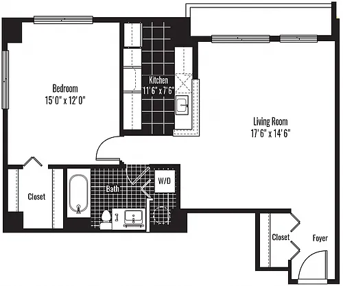 Floor plan NW A02