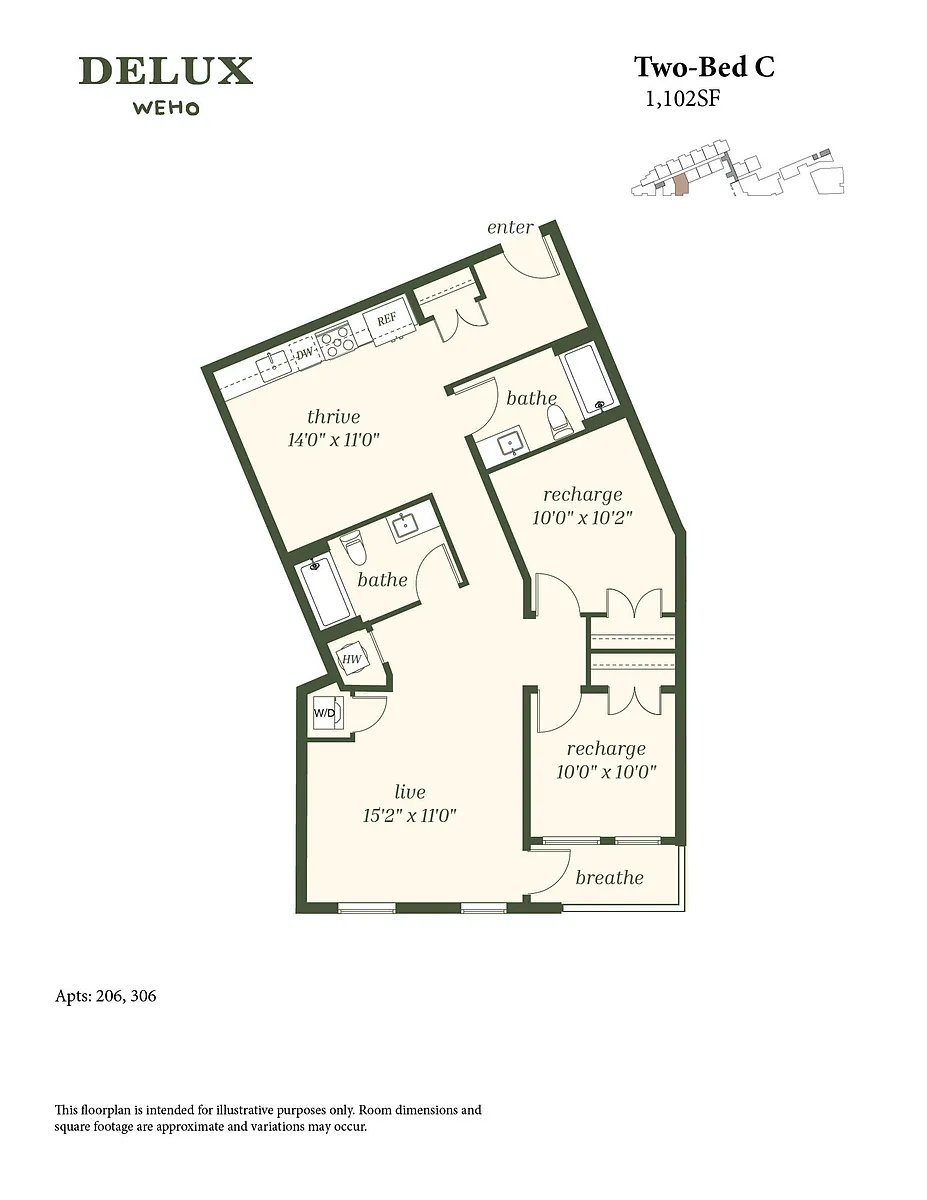 Floor plan B12