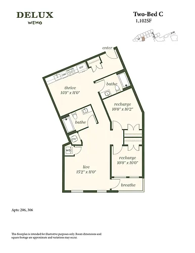 Floor plan B12