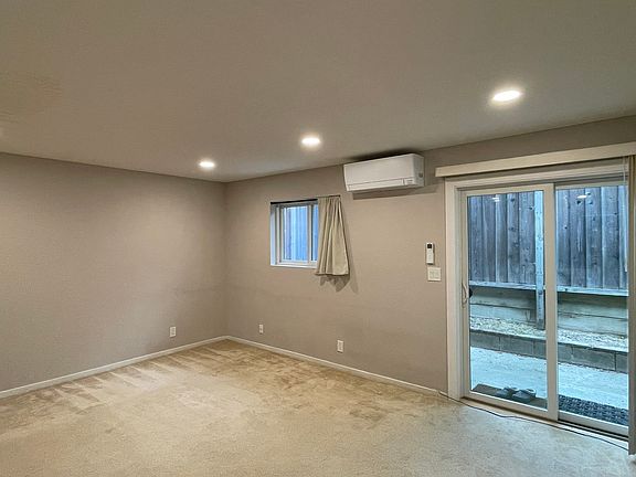 Living Room Seen from Laundry Entrance