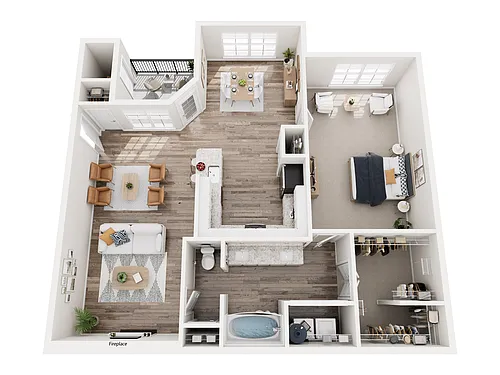 Floor plan Asbury