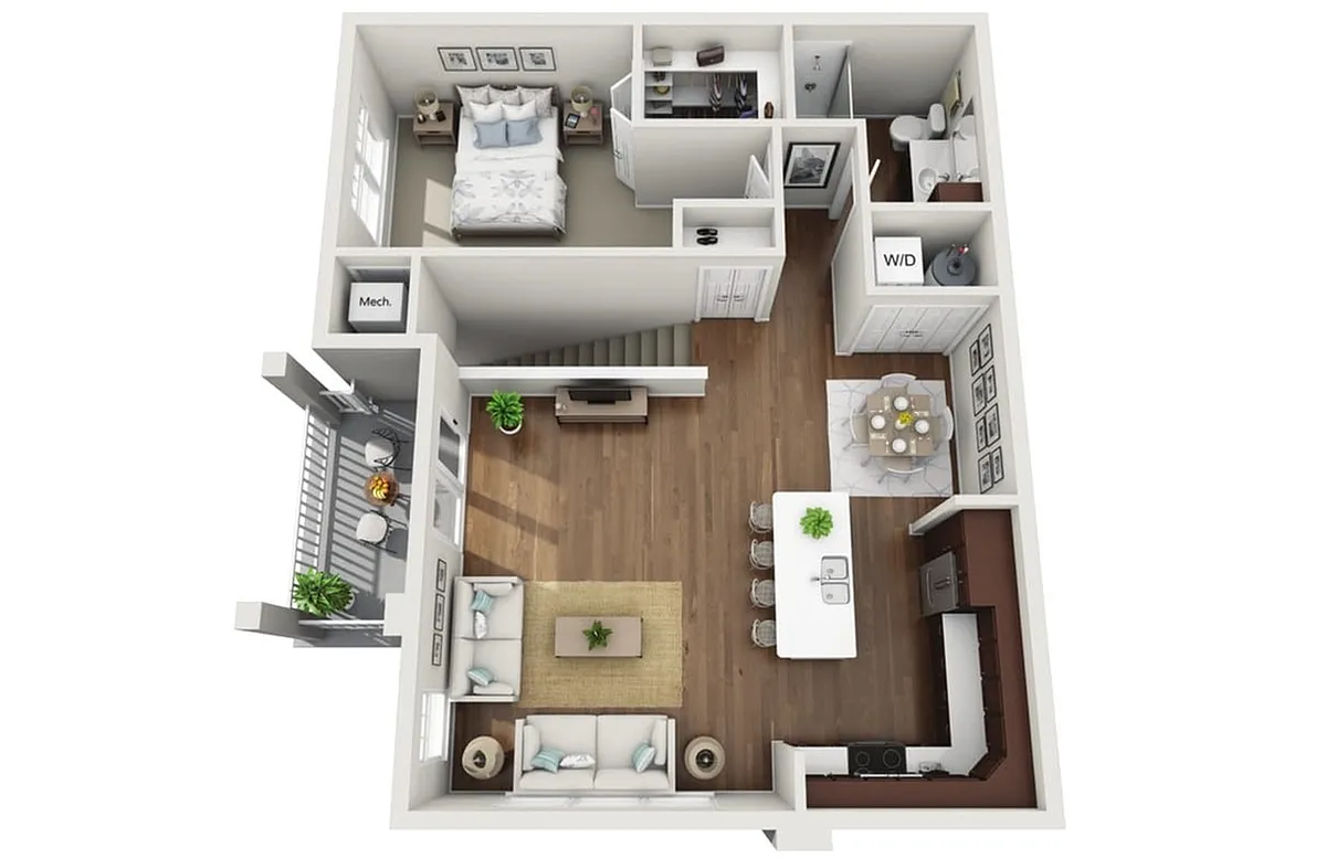 Floor plan 1M