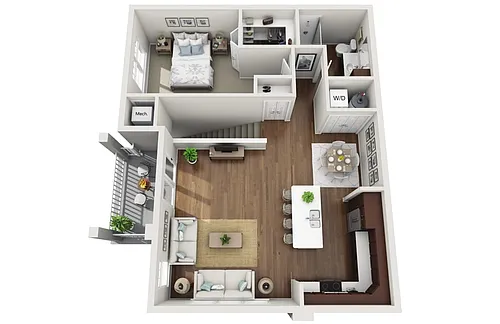 Floor plan 1M
