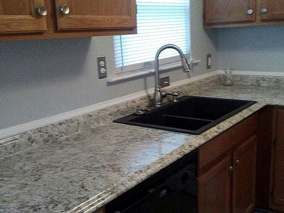 Farmers sink & new countertop