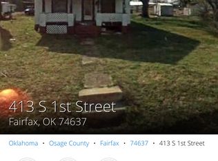 413 S 1st St, Fairfax, OK 74637