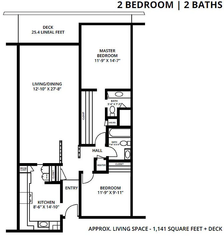 Floor plan 2X2