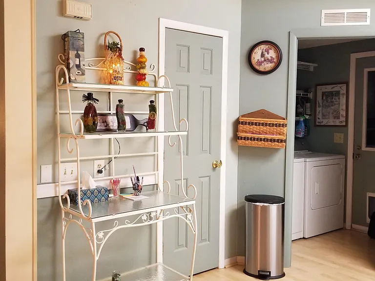 Inside laundry