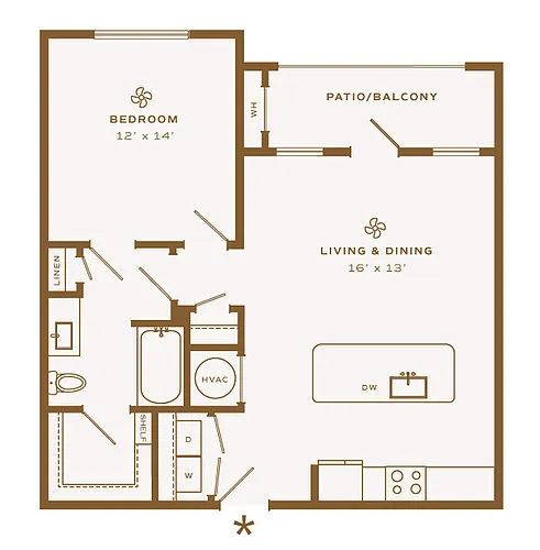 Floor plan Ledge