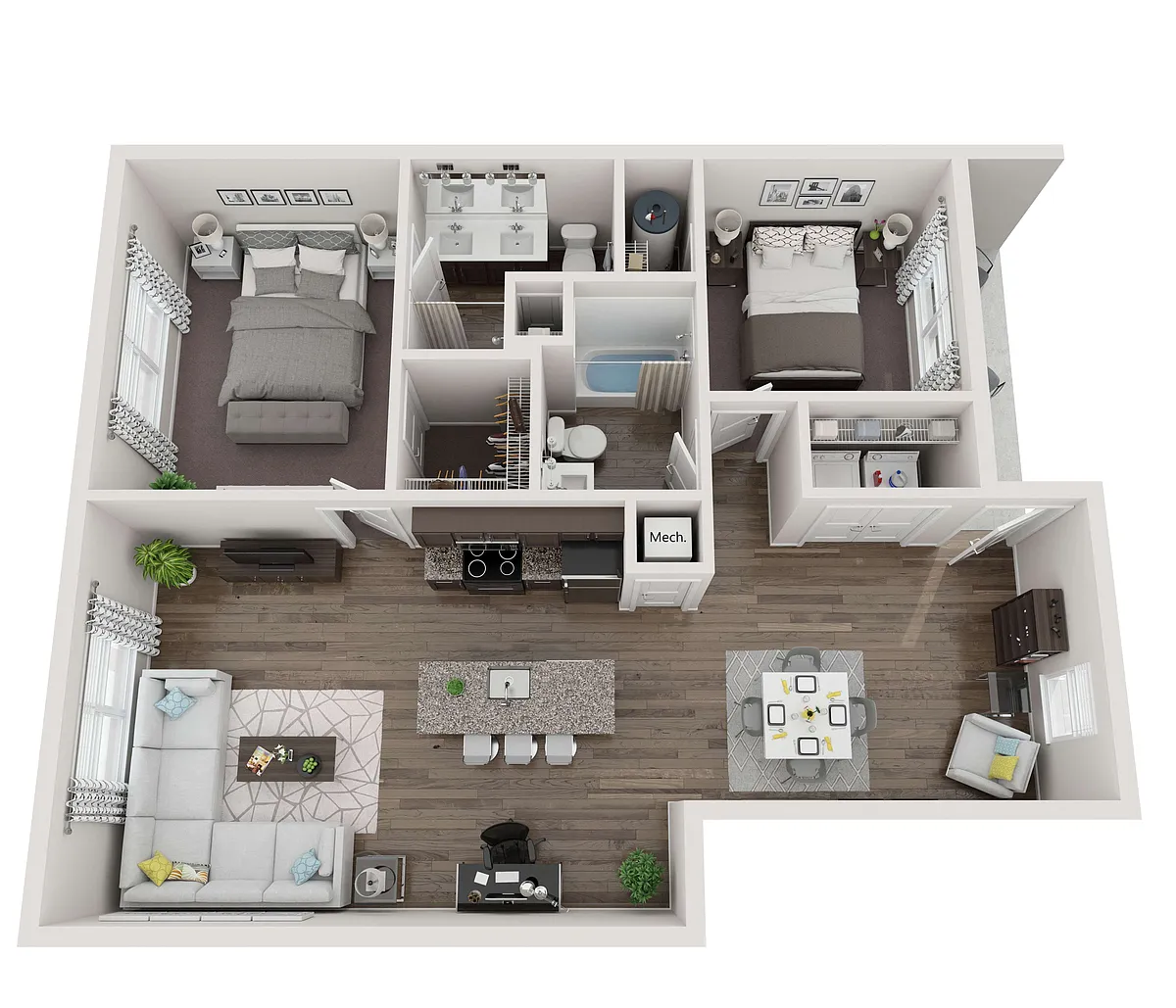 Floor plan Poplar Upper