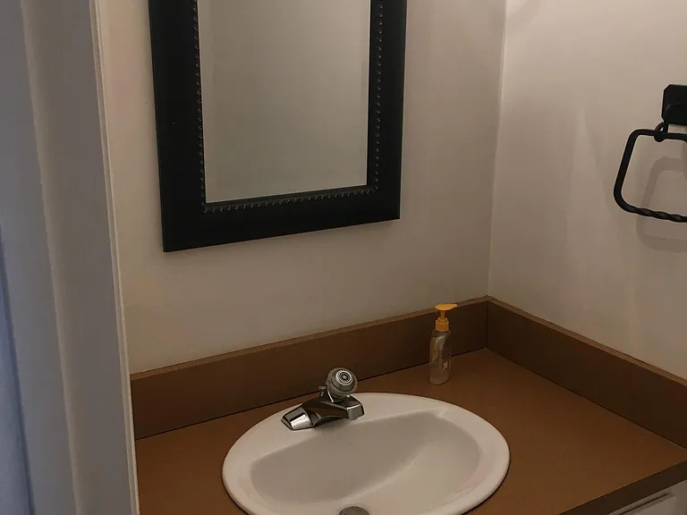 half bath downstairs
