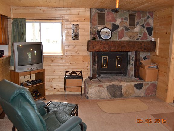 Wood Burning Fireplace!