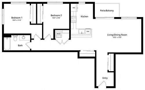 Floor plan B11