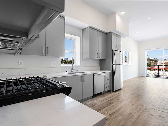 Kitchen and Living Room