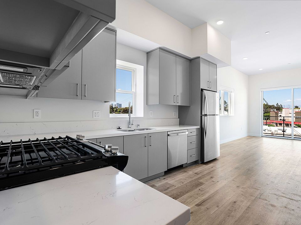 Kitchen and Living Room