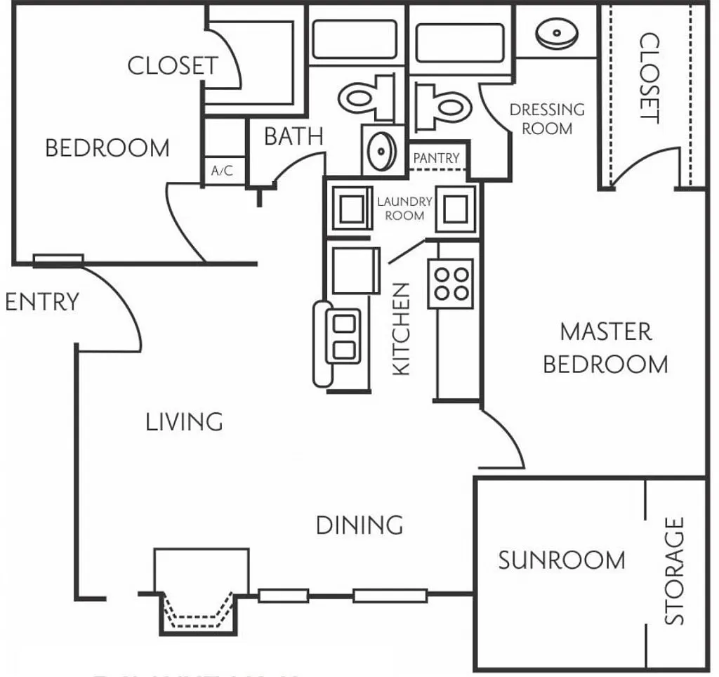 Floor plan B2