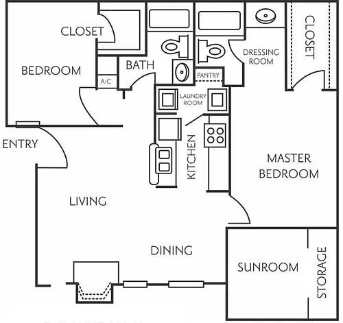 Floor plan B2