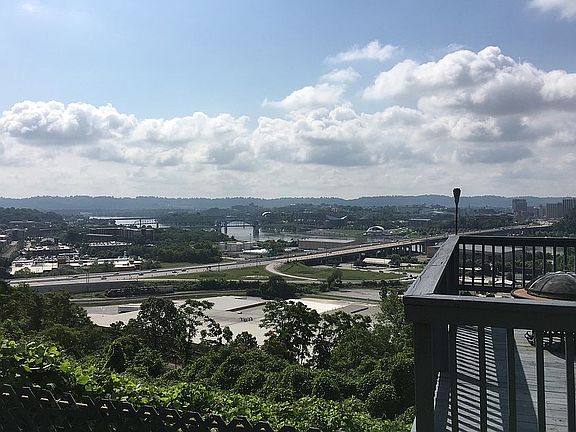 Rear view looking SE