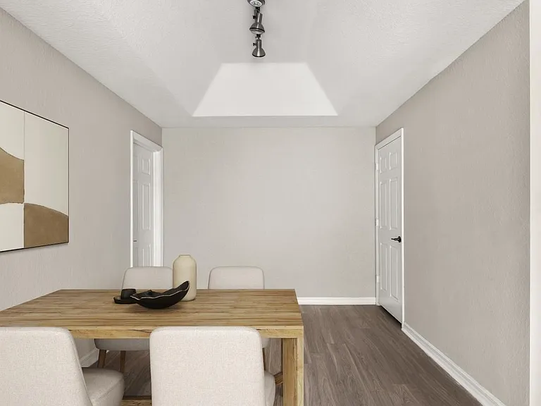 Kitchen dining area