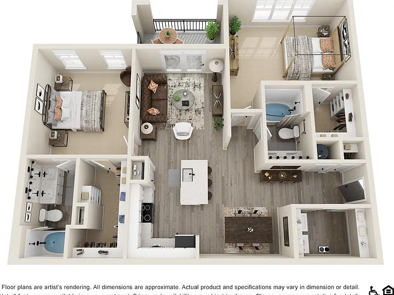 2 floor plan River Oaks Landing