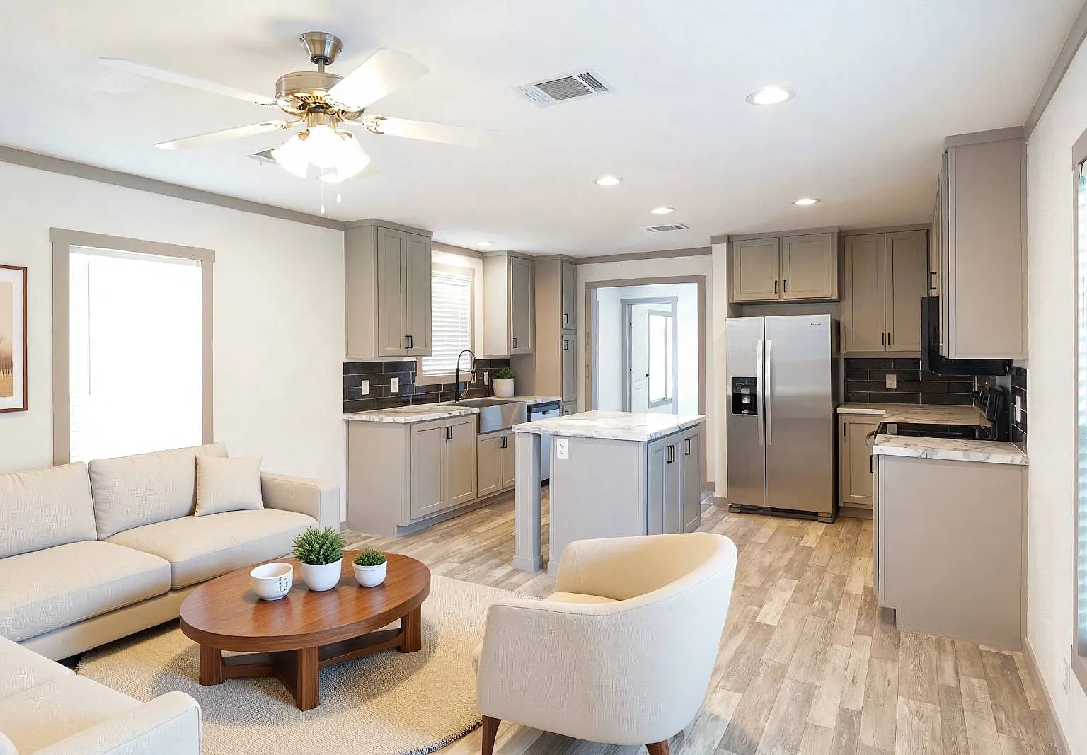 3 bed, 2.0 bath, 1216 sqft, $1,075 — Photo 3
