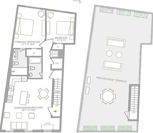 2nd image of 153 Grand St #Penthouse 1