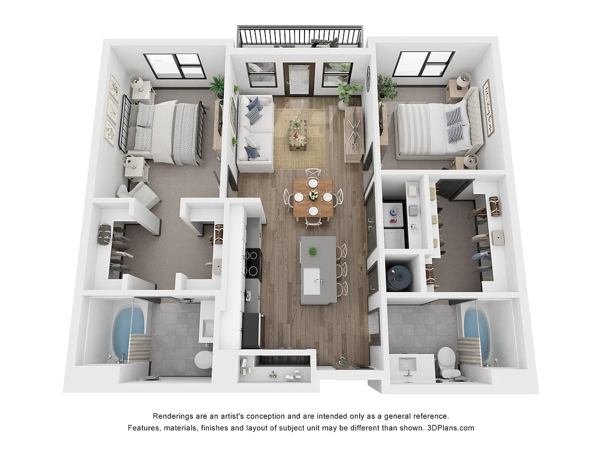 Floor plan B1