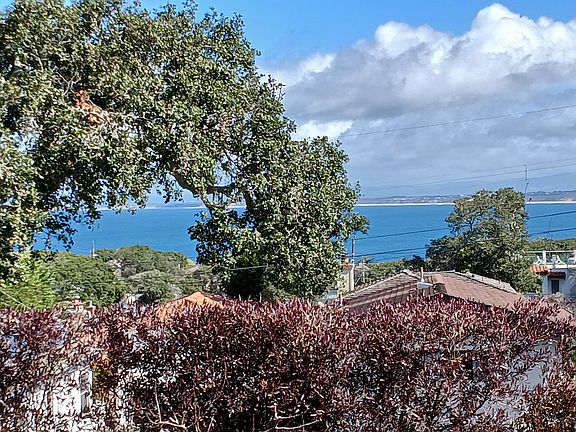 Ocean view from large private decking