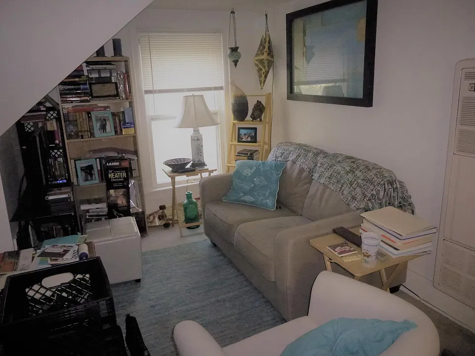 Sunny bright living room