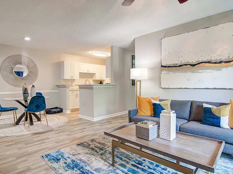 Open concept living and dining Open concept living and dining
