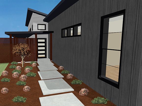 Mid-Century Modern Dark Exterior Option