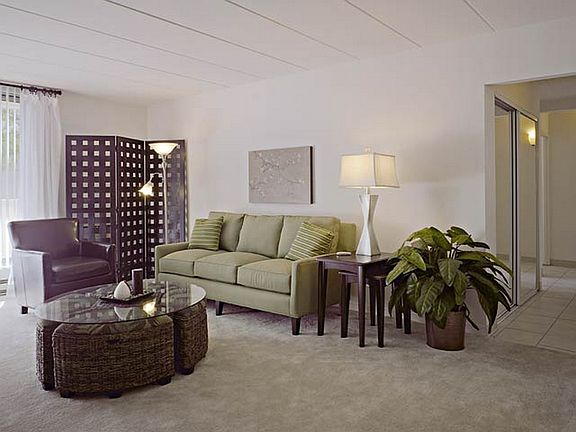 Park Towers Model Living Room