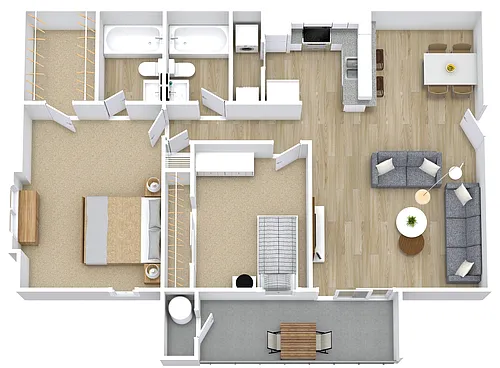 Floor plan B2