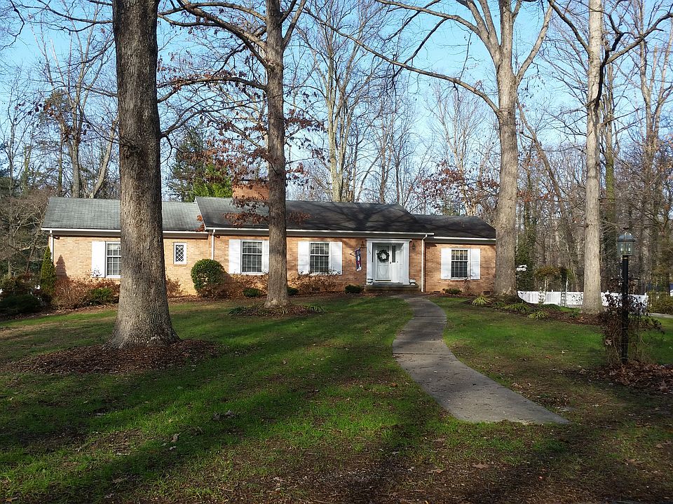 Beautiful home with trees