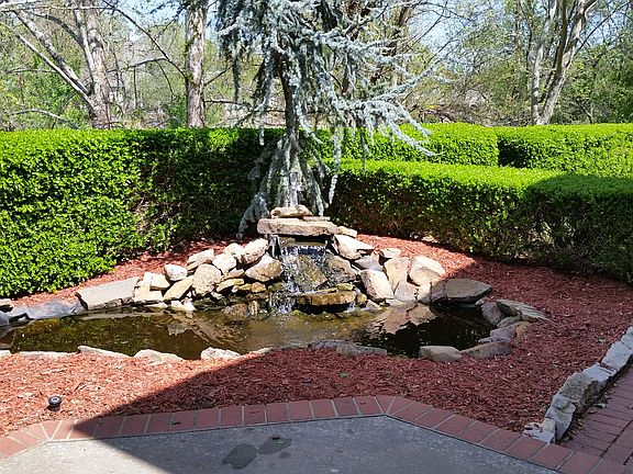 Koi Pond off Kitchen Patio