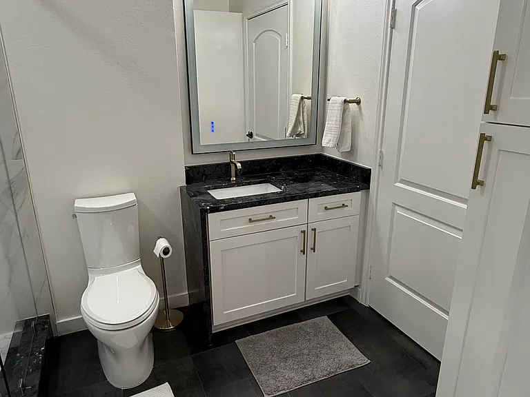 Newly renovated bathroom for bedroom #2