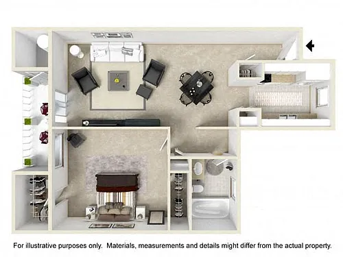 Floor plan THE FOUNTAINS