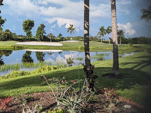 View of 13th green 