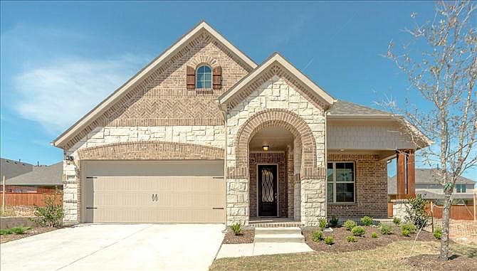 stone and brick exterior
