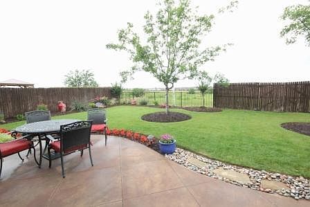View from back patio