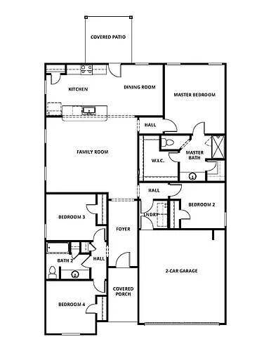 Floor plan Reed