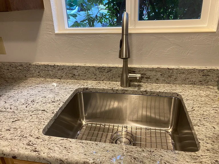 New under-mount sink