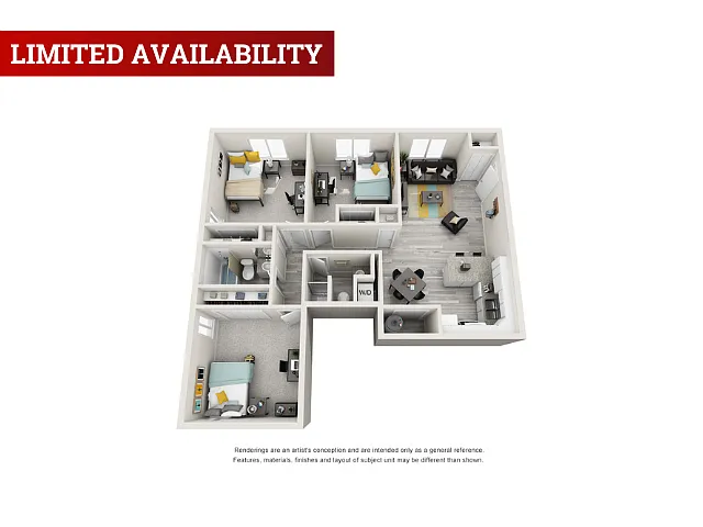 Floor plan Montgomery - Reserve
