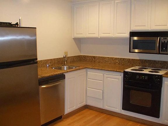 Stainless steel Refrigerator & Dishwasher & Built in Microwave oven.