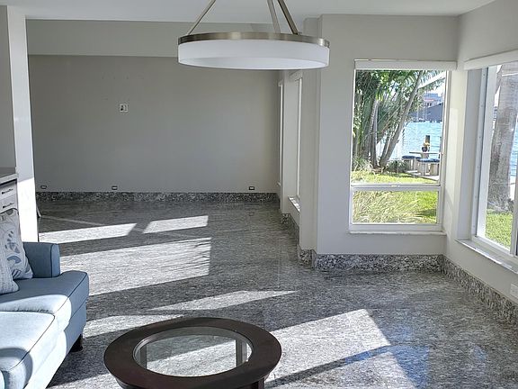 Large 1st level with open space plan and ICWaterway view