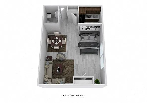Floor plan Studio