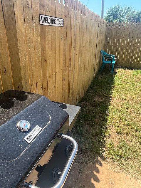 Your yard, maintenance included in rent.