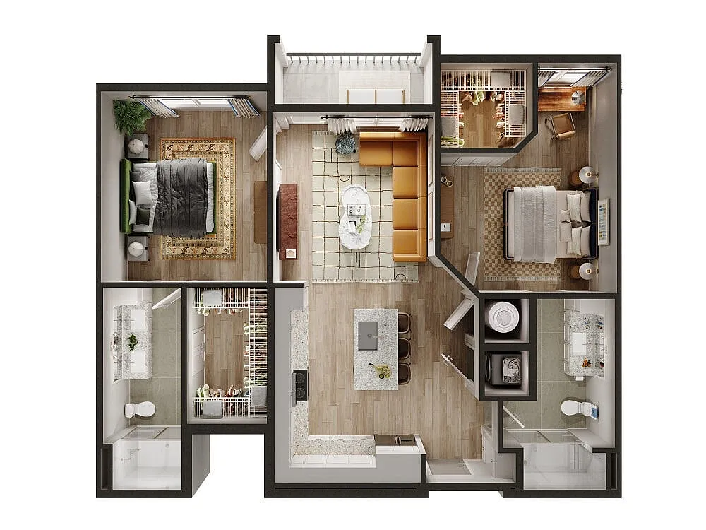 Floor plan B1