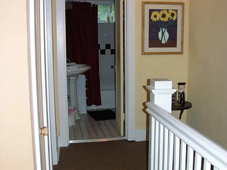 upstairs hallway