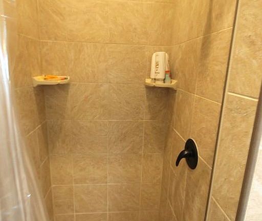 Master shower